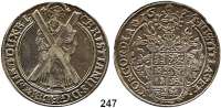 Deutsche Münzen und Medaillen,Braunschweig - Celle Christian 1611 - 1633 Taler 1624 H-P, Andreasberg.  28,78 g.  Welter 926.  Dav. 6479.