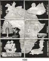 AUSLÄNDISCHE MÜNZEN,Kongo - Kinshasa  Münzpuzzle.  6x 1000 Francs 1997 (jeweils 1 UNZE Silber).  