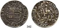 Deutsche Münzen und Medaillen,Mansfeld, Eigentliche Linie Hinterort David 1592 - 1628 Spruchtaler 1624 A-K, Eisleben.  28,38 g.  Tornau 1191.  Dav. 6989.