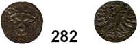 Deutsche Münzen und Medaillen,Danzig, Stadt Sigismund I. 1506 - 1548 Denar o.J..  0,27 g.  Dutkowski/Suchanek 48.