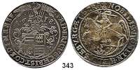 Deutsche Münzen und Medaillen,Mansfeld, Eigentliche Linie Hinterort Friedrich Christoph, allein 1610 - 1631 Taler 1618 A-K, Eisleben.  28,62 g.  Tornau 1276.  Dav. 7002.