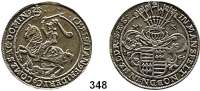 Deutsche Münzen und Medaillen,Mansfeld, Eigentliche Linie Hinterort Christian Friedrich 1641 - 1665 1/2 Taler 1664 HP-K, Eisleben.  14,11 g.  Tornau 1437.