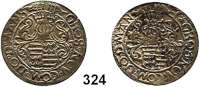Deutsche Münzen und Medaillen,Mansfeld Günther IV., Ernst II., Hoyer IV., Gebhard VII. und Albrecht VII. 1486 - 1526 Groschen o.J.  2,51 g.  Tornau 40.