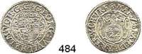 Deutsche Münzen und Medaillen,Brandenburg - Preußen Georg Wilhelm 1619 - 1640 1/24 Taler 1623 LM, Cöln.  2,47 g.  Bahrfeldt 733.