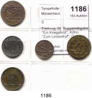Notmünzen; Marken und Zeichen,0 L O T S     L O T S     L O T S Freiburg, St. Suppenabgabe 