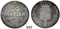 Deutsche Münzen und Medaillen,Braunschweig - Calenberg (Hannover) Georg III. 1760 - 1820 24 Mariengroschen 1789 IWS, Clausthal.  13,02 g.  Welter 2817.  Schön 319.
