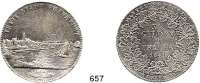 Deutsche Münzen und Medaillen,Frankfurt am Main Freie Stadt 1814 - 1866 Doppeltaler 1841 mit Stadtansicht.  Kahnt 181.  AKS 3.  Jg. 15.  Thun 130.  Dav. 640.