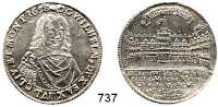 Deutsche Münzen und Medaillen,Sachsen - Weimar Wilhelm 1641 - 1662 Halbtaler 1658, Weimar.  14,19 g.  Auf die Einweihung der Schloßkirche.  Koppe 337.  Mb. 3881.