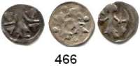 Deutsche Münzen und Medaillen,Brandenburg - Preußen Ludwig der Ältere 1323 - 1351 LOT. von 3 Denaren.  Dannenberg 204, 205 und 206.  Bahrfeldt 645, 630 und 655.