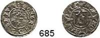 Deutsche Münzen und Medaillen,Pommern Bogislaw X. 1474 - 1523 Witten 1517, Stettin.  0,67 g.  Mit kopfstehender 7 in der Jahreszahl.  Olding 15 a  siehe Anm. 3. 
