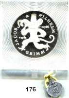 Deutsche Demokratische Republik,  20 Mark 1986.  200. Geburtstag der Gebrüder Grimm.