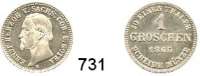 Deutsche Münzen und Medaillen,Sachsen - Coburg und Gotha Ernst II. 1844 - 1893 1 Groschen 1865.  AKS 111.  Jg. 293.