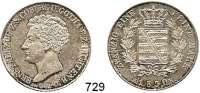 Deutsche Münzen und Medaillen,Sachsen - Coburg und Gotha Ernst I. 1826 - 1844 Gulden 1830 EK.  AKS 74.  Jg.  254.