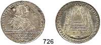 Deutsche Münzen und Medaillen,Sachsen - Saalfeld Franz Josias 1745 - 1764 1/4 Taler 1764, Saalfeld.  7,02 g.  Auf seinen Tod.  Grasser 524.  Slg. Mb. 3667.  Kozinowski/Otto/Ruß 883.2.