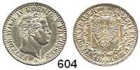 Deutsche Münzen und Medaillen,Preußen, Königreich Friedrich Wilhelm IV. 1840 - 1861 1/6 Taler 1849 A.  Olding 311.  AKS 80.  Jg. 72.