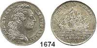 AUSLÄNDISCHE MÜNZEN,Frankreich Ludwig XV. 1715 - 1774 Silberjeton 1754.  Handelskammer La Rochelle.  28 mm.  7,21 g.