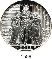 AUSLÄNDISCHE MÜNZEN,E U R O  -  P R Ä G U N G E N Frankreich 100 Euro  2012.  Nationale Symbole - Herkules.  Schön 1146.  KM 1724.