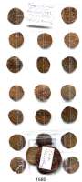 AUSLÄNDISCHE MÜNZEN,Frankreich L O T S     L O T S     L O T S 21 Kupferkleinmünzen Ludwig XII. (alle gereinigt), beigegeben 5 Rechenpfennige.  LOT. 26 Stück.