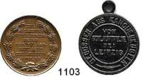 M E D A I L L E N,Befreiungskriege  Eisengußmedaille mit Öse 1863.  50jähriges Jubiläum (
