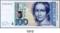 P A P I E R G E L D,BUNDESREPUBLIK DEUTSCHLAND  100 Deutsche Mark 2.1.1996.  