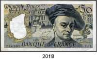 P A P I E R G E L D,AUSLÄNDISCHES  PAPIERGELD Frankreich 50 Francs 1979 und 1982.  Pick 152 a, 152 b.  LOT. 2 Scheine.