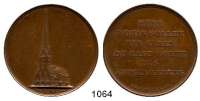 M E D A I L L E N,Städte Hamburg Bronzemedaille 1878 (Lorenz).  Einweihung des Petrikirchen-Turmes.  42,4 mm.  33 g.