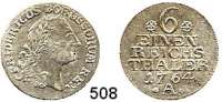 Deutsche Münzen und Medaillen,Preußen, Königreich Friedrich II. der Große 1740 - 1786 1/6 Taler 1764 A, Berlin. 5,4 g.  Kluge 154.1.  v.S. 588.  Olding 80.