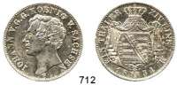 Deutsche Münzen und Medaillen,Sachsen Johann 1854 - 1873 Taler 1854 F.  Kahnt 458.  AKS 128.  Jg. 97.  Thun 332.  Dav. 883.