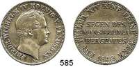 Deutsche Münzen und Medaillen,Preußen, Königreich Friedrich Wilhelm IV. 1840 - 1861 Ausbeutevereinstaler 1842 A.  Kahnt 376.  Olding 308.  AKS 75.  Jg. 75.  Thun 257.  Dav. 770.