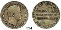 Deutsche Münzen und Medaillen,Preußen, Königreich Friedrich Wilhelm IV. 1840 - 1861 Ausbeutevereinstaler 1844 A.  Kahnt 376.  Olding 308.  AKS 75.  Jg. 75.  Thun 257.  Dav. 770.
