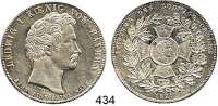 Deutsche Münzen und Medaillen,Bayern Ludwig I. 1825 - 1848 Geschichtstaler 1827.  Stiftung des Ludwigs-Ordens.  Kahnt 80.  AKS 118  Jg. 35.  Thun 53.  Dav. 560.