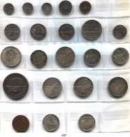 R E I C H S M Ü N Z E N,L O T S     L O T S     L O T S  LOT. von 22 Münzen von 1 Pfennig bis 5 Reichsmark.  Jaeger 5(3), 6, 7, 10, 16, 17(2), 125, 335, 340, 352, 355(2), 356, 357, 360(2), 366(2) und 710.