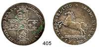 Deutsche Münzen und Medaillen,Braunschweig - Calenberg (Hannover) Georg I. Ludwig 1698 - 1727 2/3 Taler 1720 H.C.B.  13,03 g.  Welter 2242    Dav. 427.