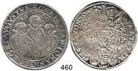 Deutsche Münzen und Medaillen,Sachsen Christian II., Johann Georg und August 1591 - 1611 Taler 1600 HB, Dresden.   28,89 g.  Keilitz/Kahnt 186.  Dav. 9820
