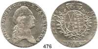Deutsche Münzen und Medaillen,Sachsen Friedrich August III. 1763 - 1806 (1827) Taler 1789 IEC, Dresden.  27,93 g.  Kahnt 1083.  Dav. 2695.