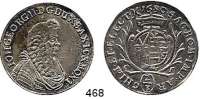 Deutsche Münzen und Medaillen,Sachsen Johann Georg II. 1656 - 1680 2/3 Taler 1680 C-F, Dresden.  15,56 g.  Clauss/Kahnt 407.