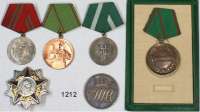 Orden, Ehrenzeichen, Militaria, Zeitgeschichte,Deutsche Demokratische Republik  Medaille für vorbildlichen Grenzdienst.  Rs.  Nummer 