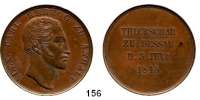 Deutsche Münzen und Medaillen,Anhalt - Bernburg Alexander Karl 1834 - 1863 Bronzemedaille 1845.  Auf die Tierschau zu Dessau.  Kopf des Herzogs n. r. / Vier Textzeilen.  41,44 mm.  37,34 g.  Mann 796.