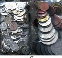 Notmünzen; Marken und Zeichen,0 L O T S     L O T S     L O T S LOT. von 432 Stück.  Spielgeld.