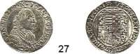 Deutsche Münzen und Medaillen,Anhalt - Zerbst Johann 1621 - 1667 Groschen 1667, Jever.  1,97 g.  Auf seinen Tod.  Mann 240.