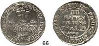 Deutsche Münzen und Medaillen,Anhalt - Zerbst Karl Wilhelm 1667 - 1718 Für die Herrschaft Jever.  1/3 Taler 1671.  11,34 g.  Mann 398 c/f.