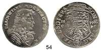 Deutsche Münzen und Medaillen,Anhalt - Zerbst Karl Wilhelm 1667 - 1718 2/3 Taler 1677 C-P, Zerbst.  15,78 g.  Mann 251 q.  Dav. 202.