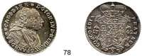 Deutsche Münzen und Medaillen,Anhalt - Zerbst Johann Ludwig und Christian August 1742 - 1746 2/3 Taler 1742.  13,10 g.  Auf ihren Regierungsantritt.  Mann 352.  Dav. 206.