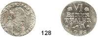 Deutsche Münzen und Medaillen,Anhalt - Bernburg Viktor Friedrich 1721 - 1765 1/6 Taler 1758.  3,68 g.  Mann 629 b.