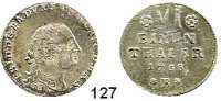 Deutsche Münzen und Medaillen,Anhalt - Bernburg Viktor Friedrich 1721 - 1765 1/6 Taler 1758.  3,63 g.  Mann 628.