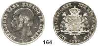 Deutsche Münzen und Medaillen,Anhalt - Bernburg Alexander Karl 1834 - 1863 Vereinstaler 1859 A.  Kahnt 5.  AKS 14. Jg. 72.  Thun 5.  Dav. 505.