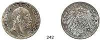 Deutsche Münzen und Medaillen,Anhalt - Dessau Friedrich I. 1871 - 1904 5 Mark 1896.  Jaeger 21.  Zum 25jährigen Regierungsjubiläum.