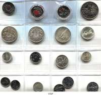 AUSLÄNDISCHE MÜNZEN,Kanada LOTS     LOTS     LOTS LOT. von 29 Münzen und Münzsätze 1967 und 1987.  Darunter 16 Silbermünzen u.a. Gedenkdollar 2005; 20 Dollars 1987.