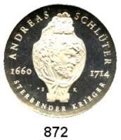 Deutsche Demokratische Republik,  20 Mark 1990.  Andreas Schlüter.