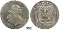 Deutsche Münzen und Medaillen,Preußen, Königreich Friedrich Wilhelm II. 1786 - 1797 Taler 1795 A.  21,75 g.  Jg. 25.  Old. 3.  Dav. 2599.